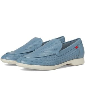 Marc Joseph New York Bayview Ln Flat Shoes, Leather - Blue