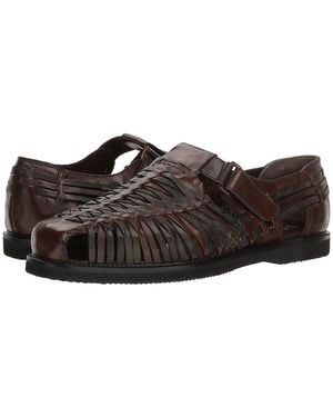 Deer Stags Bamboo2 Huarache ( Multi Leather) Slip-On Dress Shoes - Black
