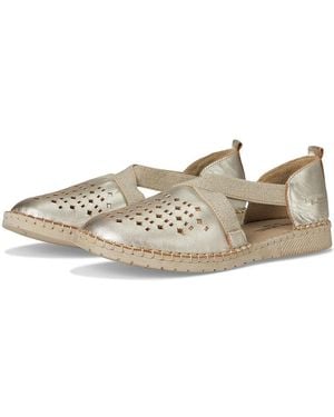 Josef Seibel Sofie 44 Shoes, Leather - Metallic