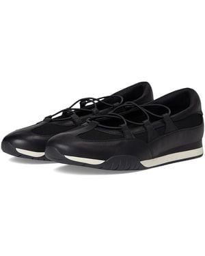 Naturalizer Tallulah Flat Shoes Leather/Mesh 6 M (B) Leather/Synthetic/Textile - Black