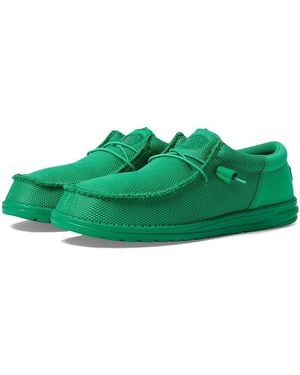 HEYDUDE Wally Funk Mono Slip-On Casual Shoes Shoes Eu 42 (Us 9 - Green