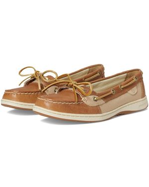 Sperry Top-Sider Angelfish 2-Eye Lace Up Casual Shoes 5 M (B) Leather - Multicolor