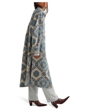Free People ★ We The Free Brick Lane Jacquard Shirt Jacket Free People Brick Lane Jacquard Maxi Shirt | Lyst
