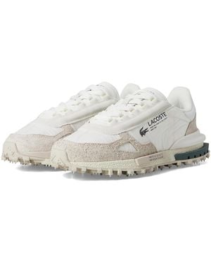 Lacoste Elite Active Sneakers Shoes/Dark, Suede - Black