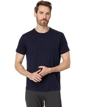 Icebreaker 150 Tech Lite Iii Short Sleeve T-Shirts Clothing, Wool - Blue
