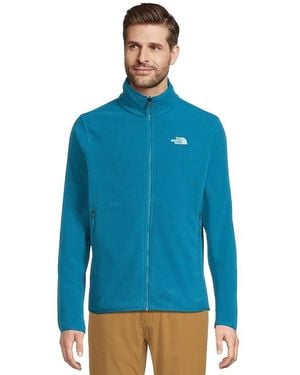 The North Face Glacier Fleece Jacket Coat, Fleece/Polyester - Blue