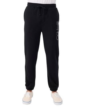 O'neill Sportswear Og Essential Fleece Pant Casual Pants Xl (38-40" Waist) Fleece/Polyester/Rayon - Black