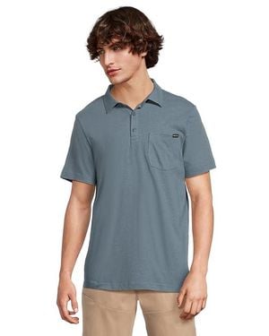 Mountain Hardwear On Edgetm Polo Clothing, Cotton/Hemp - Blue