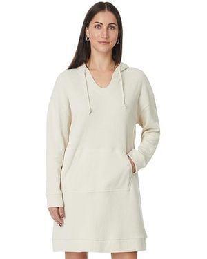 Toad&Co Byrne Hooded Dress Dress, Cotton/Polyester - White