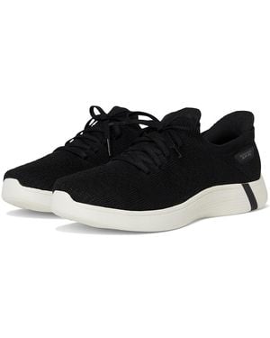 Skechers On-The-Go Hands Free Slip-Ins Swift W/ Knit Fit Shoes/ 8 B - Black