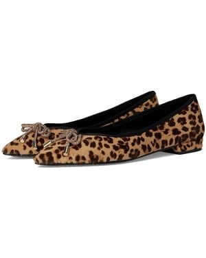 Birdies The Goldfinch 15 Ballet Flat Shoes, Mesh/Rubber/Velvet - Black