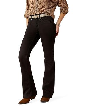 Ariat Pr Ella Boot Cut Jeans, Cotton/Denim/Elastane - Black