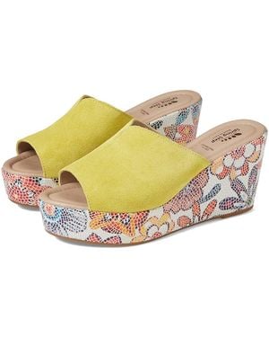 Spring Step Laylani ( Suede) Shoes - Yellow