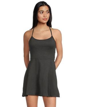 Prana Heavana Every Minute Dress Dress, Elastane/Polyester - Black