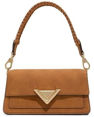 ALDO Luxehandle Shoulder Handbags, Polyurethane - Black