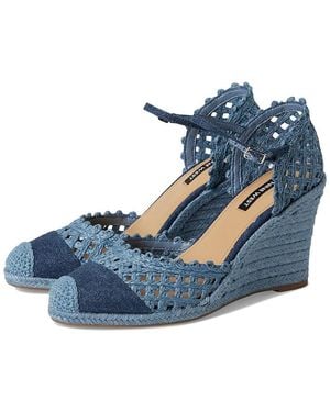 Nine West Mckinly Shoes, Synthetic - Blue