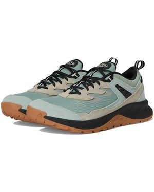 Keen Hightrail Waterproof Hiking Shoes Shoes Iceberg/Abbey Stone 10 B - Blue