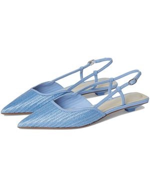 Franco Sarto Pheby Slingback Shoes Shoes, Leather - Blue