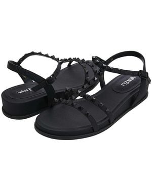 Vaneli Nelina ( Milled Calf) Slide Shoes - Black