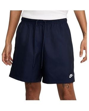 Nike Club Flow Shorts Workout Obsidian/ 2Xl, Polyester - Blue
