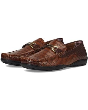 Stacy Adams Embrey Moc Toe Driver Lace-Up Boots, Synthetic - Brown