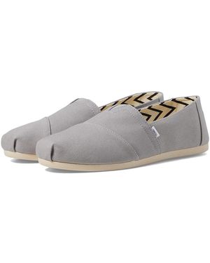 TOMS Alpargata Wide (Drizzle) Shoes - Gray