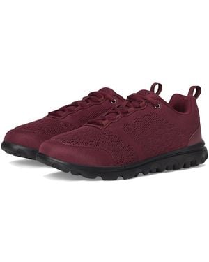 Propet Travelactiv Shoes 10 X (2E) Textile - Purple