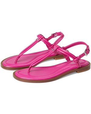MICHAEL Michael Kors Astra Thong Sandals, Leather - Pink