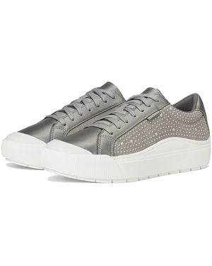 Dr. Scholls Time Lace-Up Shoes Shoes, Faux Leather - Gray