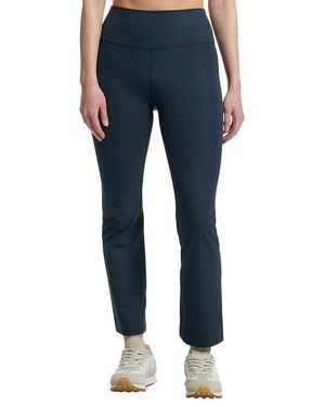 Prana Luxara Rib Flare Crop Clothing, Elastane/Nylon - Black