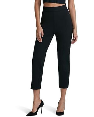 Commando Neoprene Ceo Zipper Cigarette Pants Neo615 Casual Pants Lg (12-14) Elastane/Neoprene/Nylon - Black