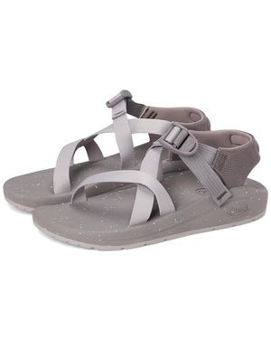 Chaco Cushz Sandals 5 B - Metallic
