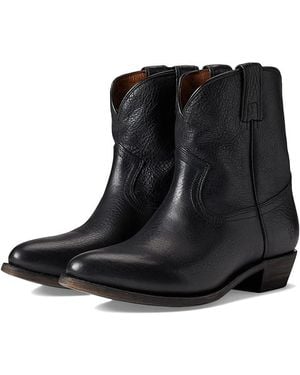 Frye Billy Short () Cowboy Boots - Black
