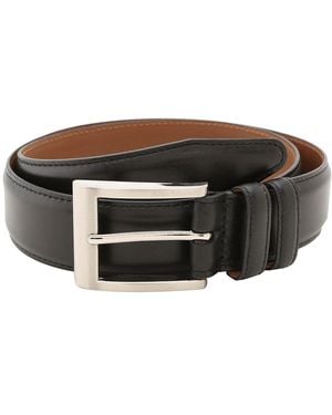 Allen Edmonds Wide Basic Dress Belt ( Calf) Belts - Black