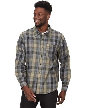 Marmot Fairfax Novelty Lightweight Flannel Long Sleeve () Jacket - Black