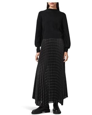 AllSaints Sinead Dress Dress, Polyester/Viscose - Black