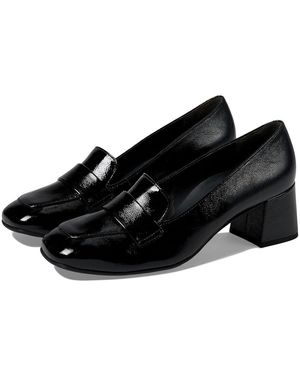 Paul Green Paul Winona Pump ( Crinkled Patent) High Heels - Black