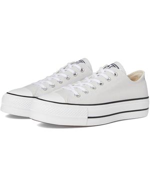 Converse Chuck Taylor All Star Lift Platform Shoes Barely/ 5.5 B - White