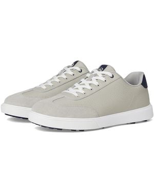 Peter Millar Drift Leather Hybrid Course Shoes Golf Shoes Warm - White