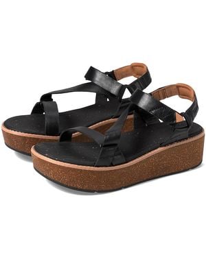 Teva Madera Wedge Shoes 9 B - Black
