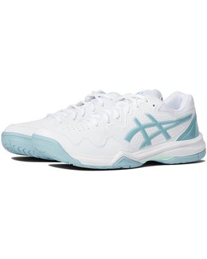 Asics Gel-Dedicate 7 Tennis Shoe Shoes/Smoke 6 B - White