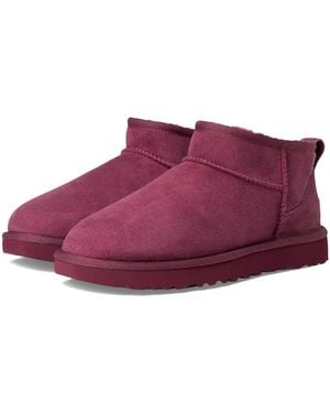 UGG Classic Ultra Mini Shoes 10 B - Purple