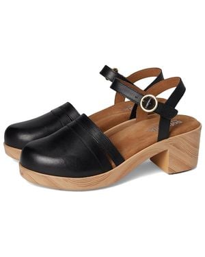 Softwalk Fillmore Slippers 7.5 M (B) Leather - Black