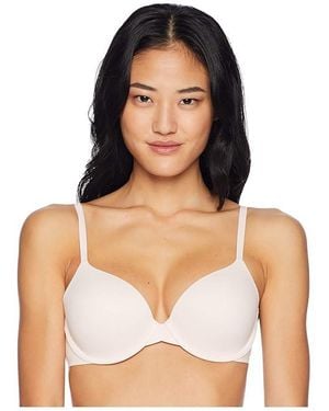 Calvin Klein Perfectly Fit Modern T-Shirt Bra F3837 Bra Nymph's Thigh, Microfiber/Nylon/Elastane - Black