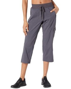 L.L. Bean Vista Camp Pants Crop (Granite) Casual Pants - Black