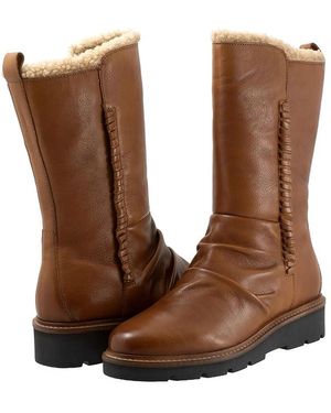 Softwalk Warner (Luggage) Boots - Brown
