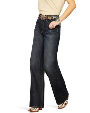 Ariat Ult Hr Jasmine Tomboy Wide (Arizona) Jeans - Black