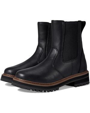 Lands End Leather Comfort Chelsea Boots in Black Lyst