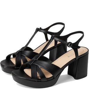 Kenneth Cole Reina Wedge Shoes, Leather/Rubber - Black