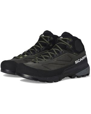 SCARPA Rapid Xt Mid Gtx Climbing Shoes Shark/Military Eu 40 (Us 7.5) D - Black